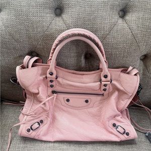 Balenciaga purse pink